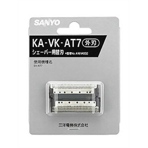 JAN 4973934445734 SANYO メンズシェーバー替刃(外刃) KA-VK-AT7(1コ入) 三洋電機株式会社 家電 画像