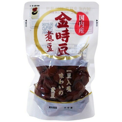 JAN 4974274200540 国内産金時豆煮豆 スタンドパック(180g) 株式会社志賀商店 食品 画像