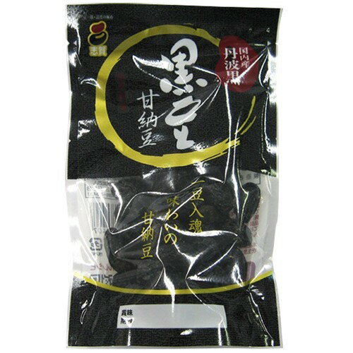 JAN 4974274880407 丹波黒豆甘納豆(90g) 株式会社志賀商店 スイーツ・お菓子 画像