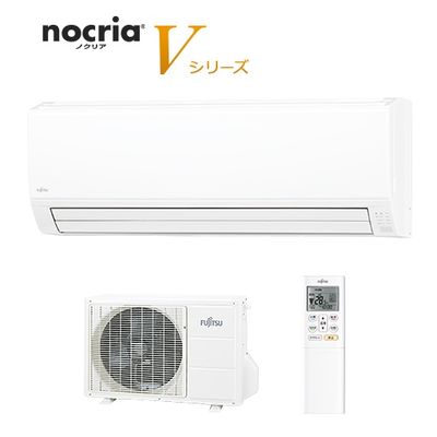 JAN 4974437339773 FUJITSU GENERAL nocria V エアコン AS-V22G-W 株式会社富士通ゼネラル 家電 画像