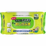 JAN 4974580350021 流せるおしりふき大人用 大昭和紙工産業株式会社 医薬品・コンタクト・介護 画像