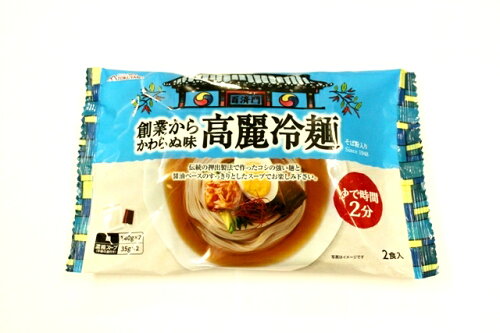 JAN 4975116205990 高麗冷麺 そば粉入り 冷麺スープ付 2食入り 株式会社徳山物産 食品 画像