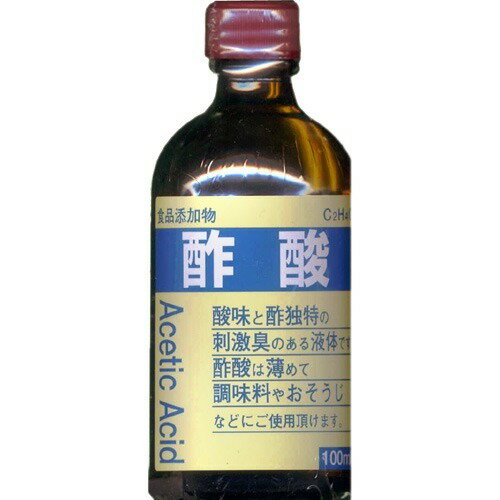 JAN 4975175020213 大洋製薬 食品添加物 酢酸(100mL) 大洋製薬株式会社 食品 画像