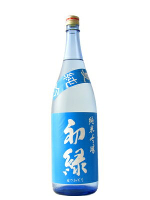 JAN 4975422100217 初緑 夏純吟無濾過 火入れ    奥飛騨酒造株式会社 日本酒・焼酎 画像