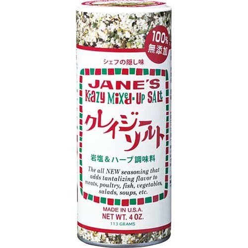 JAN 4975723001022 ジェーン クレイジーソルト(113g) 日本緑茶センター株式会社 食品 画像