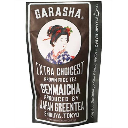 JAN 4975723020498 GARASHA ティーバッグ 玄米茶(2.1g*10ティーバッグ) 日本緑茶センター株式会社 水・ソフトドリンク 画像