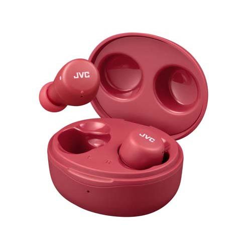 JAN 4975769023958 JVC Bluetooth対応フルワイヤレスイヤホン レッド HA-A5T-R(1個) 株式会社JVCケンウッド TV・オーディオ・カメラ 画像