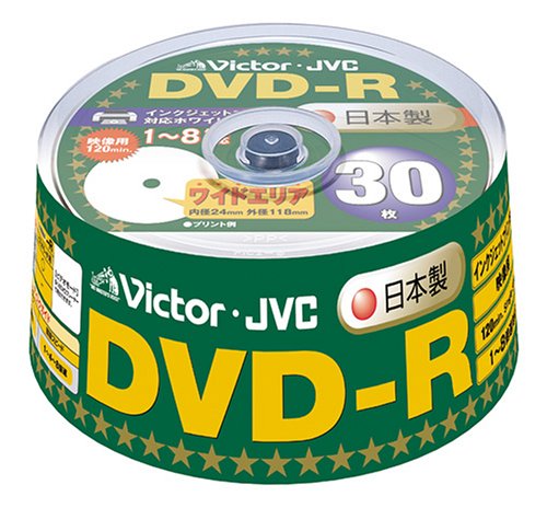 JAN 4975769322235 JVC DVD-Rメディア VD-R120SP30 株式会社JVCケンウッド パソコン・周辺機器 画像