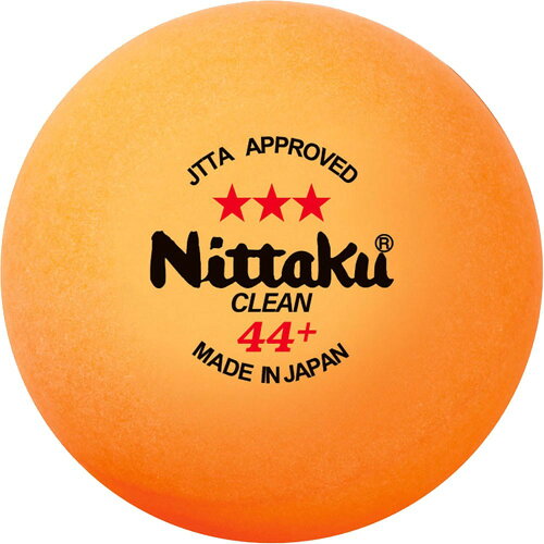 JAN 4975984013222 Nittaku 卓球 ボール ラージ 3スタークリーン NB-1641 日本卓球株式会社 スポーツ・アウトドア 画像