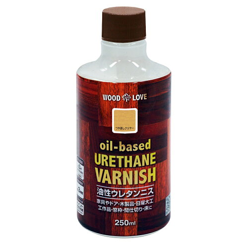 JAN 4976124516795 ニッペホームプロダクツ WOOD LOVE油性ウレタンニス つや消しクリヤー 250ml ニッペホームプロダクツ株式会社 花・ガーデン・DIY 画像