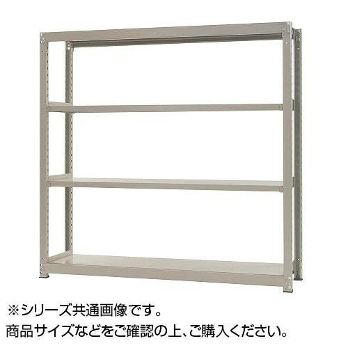 JAN 4976202128216 中量ラック 耐荷重300kgタイプ 単体 間口1500×奥行450×高さ2100mm 4段 ニューアイボリー CMLF-1435464 北島株式会社 インテリア・寝具・収納 画像