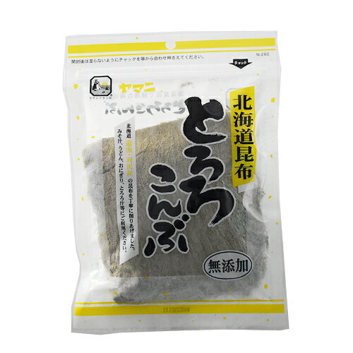 JAN 4976668002600 ヤマニ 北海道とろろ昆布 60g 広伝株式会社 食品 画像