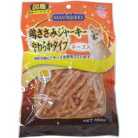 JAN 4976804502933 鶏ささみジャーキー やわらかタイプ チーズ入(150g) 株式会社ペットケアー ペット・ペットグッズ 画像