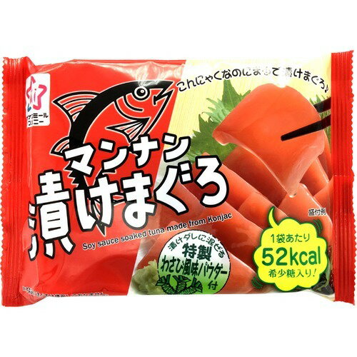 JAN 4976838020182 マンナンミール マンナン漬けまぐろ(90g*12袋入) ハイスキー食品工業株式会社 食品 画像