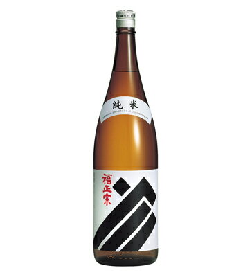 JAN 4976876310108 福正宗 純米酒 黒ラベル 1.8L 株式会社福光屋 日本酒・焼酎 画像