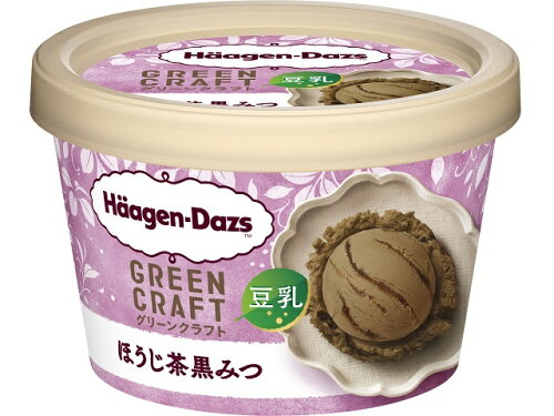 JAN 4976994206918 ハーゲンダッツ GREEN CRAFT ミニカップ ほうじ茶黒みつ 110ml ハーゲンダッツジャパン株式会社 スイーツ・お菓子 画像