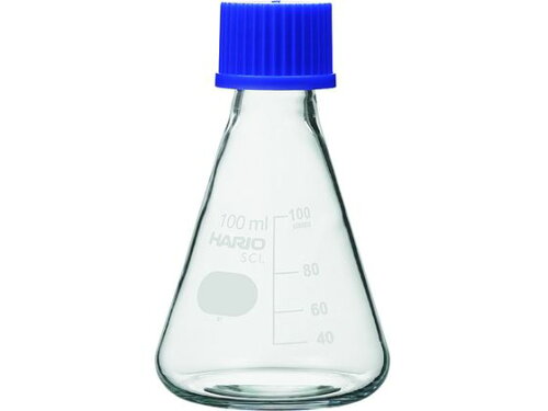 JAN 4977642011762 ハリオサイエンス｜HARIO SCIENCE HARIO 耐熱ねじ口三角フラスコ 100ml NSF-100-SCI HARIO株式会社 花・ガーデン・DIY 画像