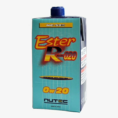 JAN 4977655453610 NUTEC ニューテック エンジンオイル ESTER RACING NC-52E 0w20 株式会社キョクトー 車用品・バイク用品 画像