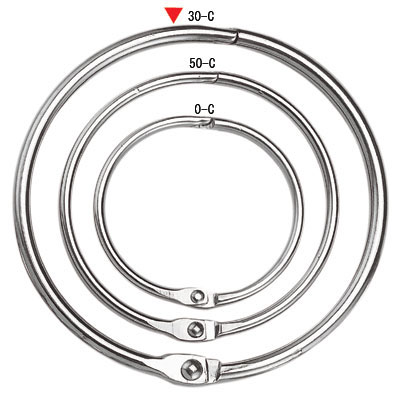 JAN 4977801051134 マンモス カードリング 30-C 20本 株式会社マンモス本社 日用品雑貨・文房具・手芸 画像