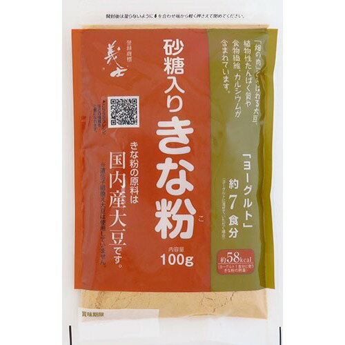 JAN 4977803401159 砂糖入りきな粉(100g) 前原製粉株式会社 食品 画像