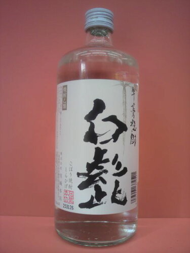 JAN 4977991372521 白髭 乙類25°牛蒡 720X6 株式会社宮〓本店 日本酒・焼酎 画像