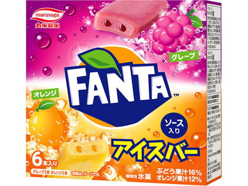 JAN 4978002000105 丸永製菓 FANTAGrape&Orangeアイスバーマルチ 55mlX6 丸永製菓株式会社 スイーツ・お菓子 画像