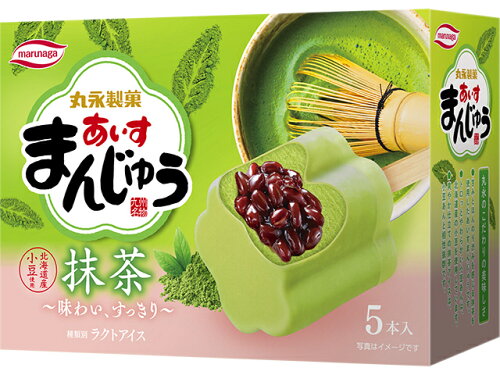 JAN 4978002000167 丸永製菓 あいすまんじゅう 抹茶 マルチ 80mlX5 丸永製菓株式会社 スイーツ・お菓子 画像