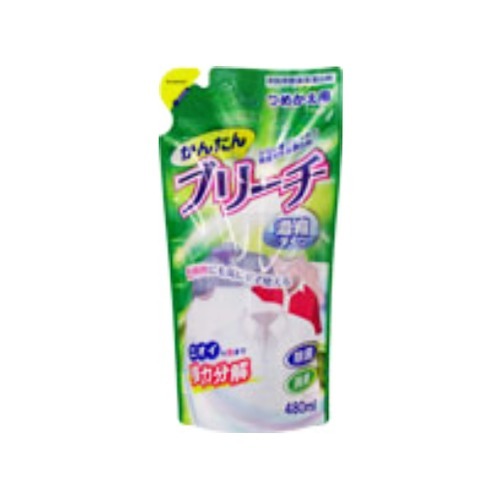 JAN 4978022300506 かんたんブリーチ 濃縮タイプ つめかえ用(480mL) マルフクケミファ株式会社 日用品雑貨・文房具・手芸 画像