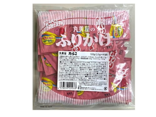 JAN 4978574101033 丸美屋フーズ たらこ 2．5g×40食入 株式会社丸美屋フーズ 日用品雑貨・文房具・手芸 画像