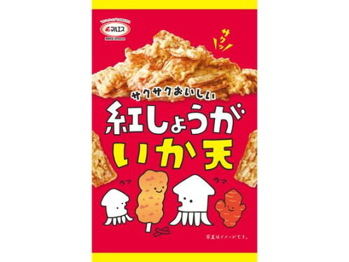 JAN 4978576173892 マルエス 紅しょうがいか天 22g 株式会社マルエス スイーツ・お菓子 画像