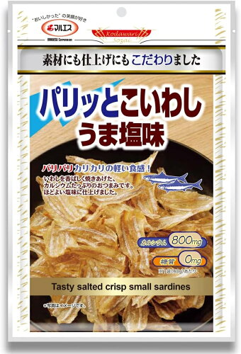 JAN 4978576288411 マルエス パリッとこいわし うま塩味 36g 株式会社マルエス 食品 画像