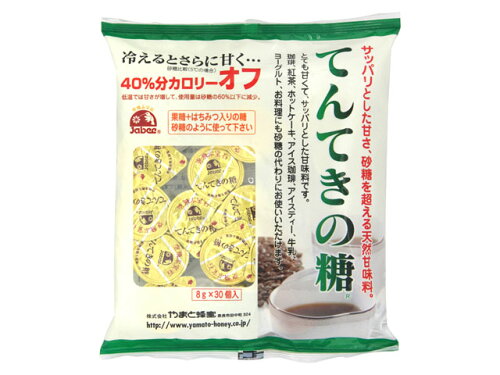 JAN 4979365121070 やまと てんてきの糖 8gX30個 株式会社やまと蜂蜜 食品 画像