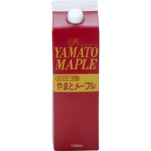 JAN 4979365121094 やまとメープル 紙パック(1000mL) 株式会社やまと蜂蜜 食品 画像