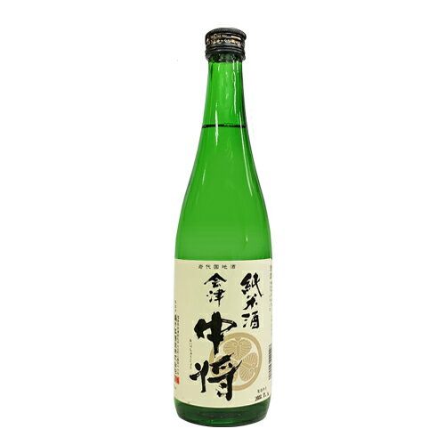 JAN 4980003020228 会津中将 純米 720ml 鶴乃江酒造株式会社 日本酒・焼酎 画像