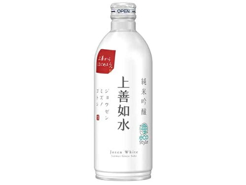 JAN 4980573303806 上善如水 純米吟醸 ボトル缶 500ml 白瀧酒造株式会社 日本酒・焼酎 画像