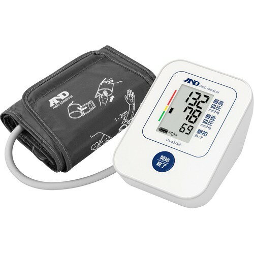 JAN 4981046151450 A&D 上腕式血圧計 UA-651MR(1台) 株式会社エー・アンド・デイ 医薬品・コンタクト・介護 画像