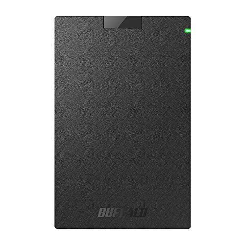 JAN 4981254048825 BUFFALO USB3.1 対応 ポータブルSSD SSD-PG1.0U3-B/NL 株式会社バッファロー パソコン・周辺機器 画像