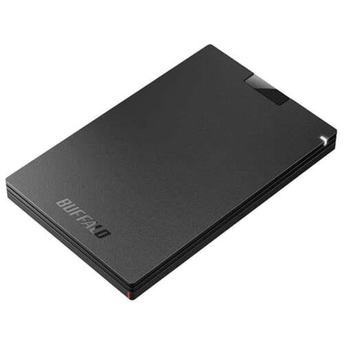 JAN 4981254060384 BUFFALO 外付けSSD SSD-PGC500U3-BC 株式会社バッファロー パソコン・周辺機器 画像