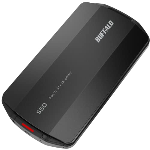 JAN 4981254067420 バッファロー SSD 外付け 1TB USB3.2 Gen2 Type‐C 最大読出速度1050MB/秒 防塵防滴 IP55 耐衝撃 MIL‐STD ポータブル SSD-PHP1.0U3BA/N 株式会社バッファロー パソコン・周辺機器 画像