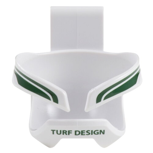 JAN 4981318434465 T_D TDBC-1672 WH/GN 朝日ゴルフ TURF DESIGN ゴルフボールホルスター WHITE/GREEN 朝日ゴルフ株式会社 スポーツ・アウトドア 画像