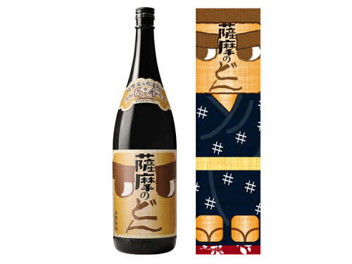 JAN 4981924362138 薩摩のどん 乙類25° 芋 1.8L 白金酒造株式会社 日本酒・焼酎 画像