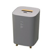 JAN 4983936418315 ELAICE 加湿器 L'S HUMIDIFIER MINI グレー エレス株式会社 花・ガーデン・DIY 画像