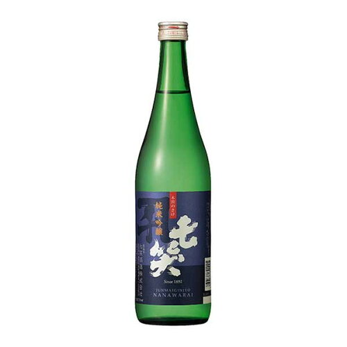 JAN 4983995122406 七笑 純米吟醸 720ml 七笑酒造株式会社 日本酒・焼酎 画像