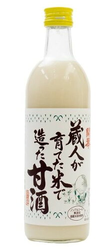 JAN 4984072501008 開華 蔵人が育てた米で造った甘酒 500ml 第一酒造株式会社 水・ソフトドリンク 画像