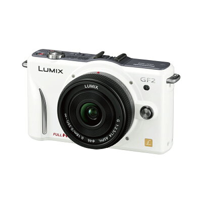 JAN 4984824905955 Panasonic LUMIX デジタル一眼カメラ レンズキット シルバー DMC-GF2 DMC-GF2C-W パナソニックオペレーショナルエクセレンス株式会社 TV・オーディオ・カメラ 画像