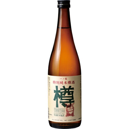 JAN 4985926143221 一ノ蔵 特別純米酒 樽酒 720ml 株式会社一ノ蔵 日本酒・焼酎 画像