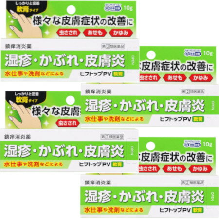 JAN 4987074301164 ヒフトップPV軟膏 10g 新新薬品工業株式会社 医薬品・コンタクト・介護 画像