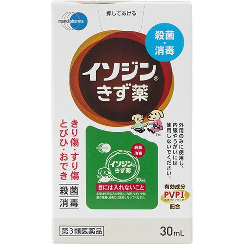 JAN 4987087041965 イソジンきず薬(30ml) 塩野義製薬株式会社 医薬品・コンタクト・介護 画像