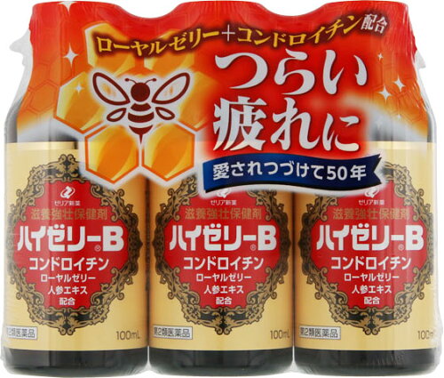 JAN 4987103046783 ハイゼリーB(100ml*3本入) ゼリア新薬工業株式会社 医薬品・コンタクト・介護 画像