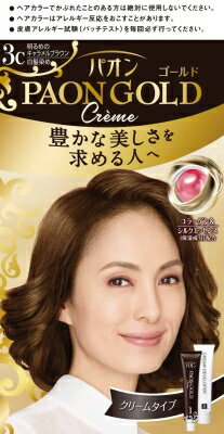 JAN 4987234312085 パオンゴールド ヘアカラー クリームタイプ 3C(1セット) ヘンケルジャパン株式会社 美容・コスメ・香水 画像